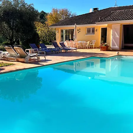 فيلة Sweetlandes, 11 Pers, Piscine Chauffee, Grand Jardin, Proche Plages Et Foret